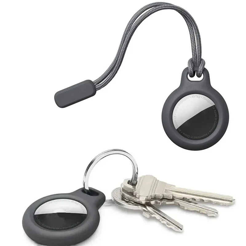 

For Apple Airtag Case Secure Holder With Protective Cover Bumper Tracker Accessories Anti-Lost Keychain For Airtag Case Bags Car