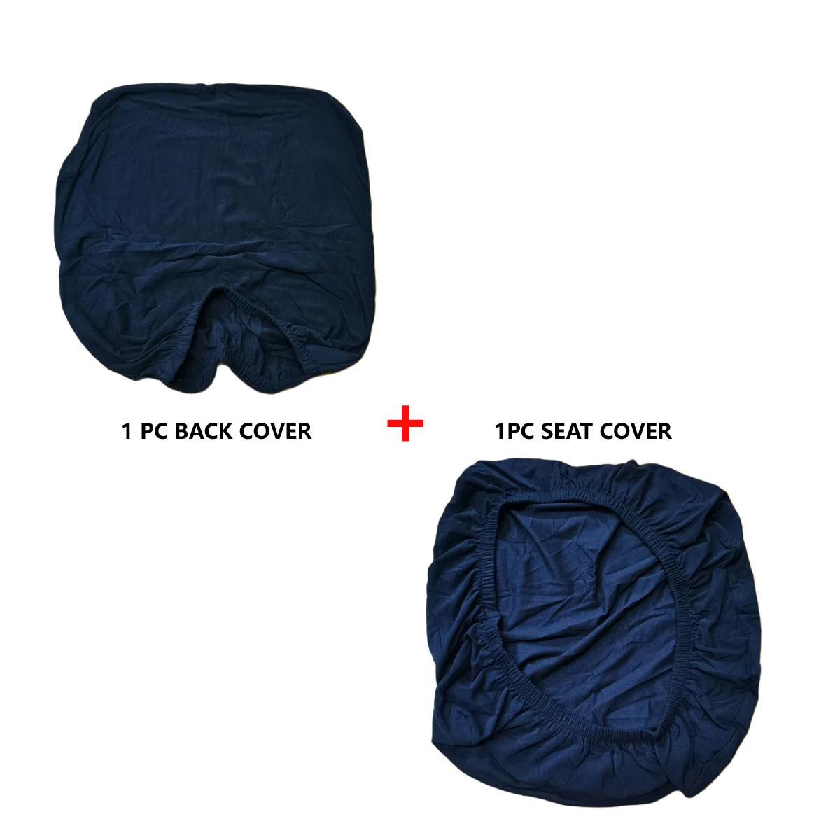 Office Chair Cover With Back Computer Game Seat Cover Solid Universal Spandex Anti-dust Elastic Armchair Slipcover