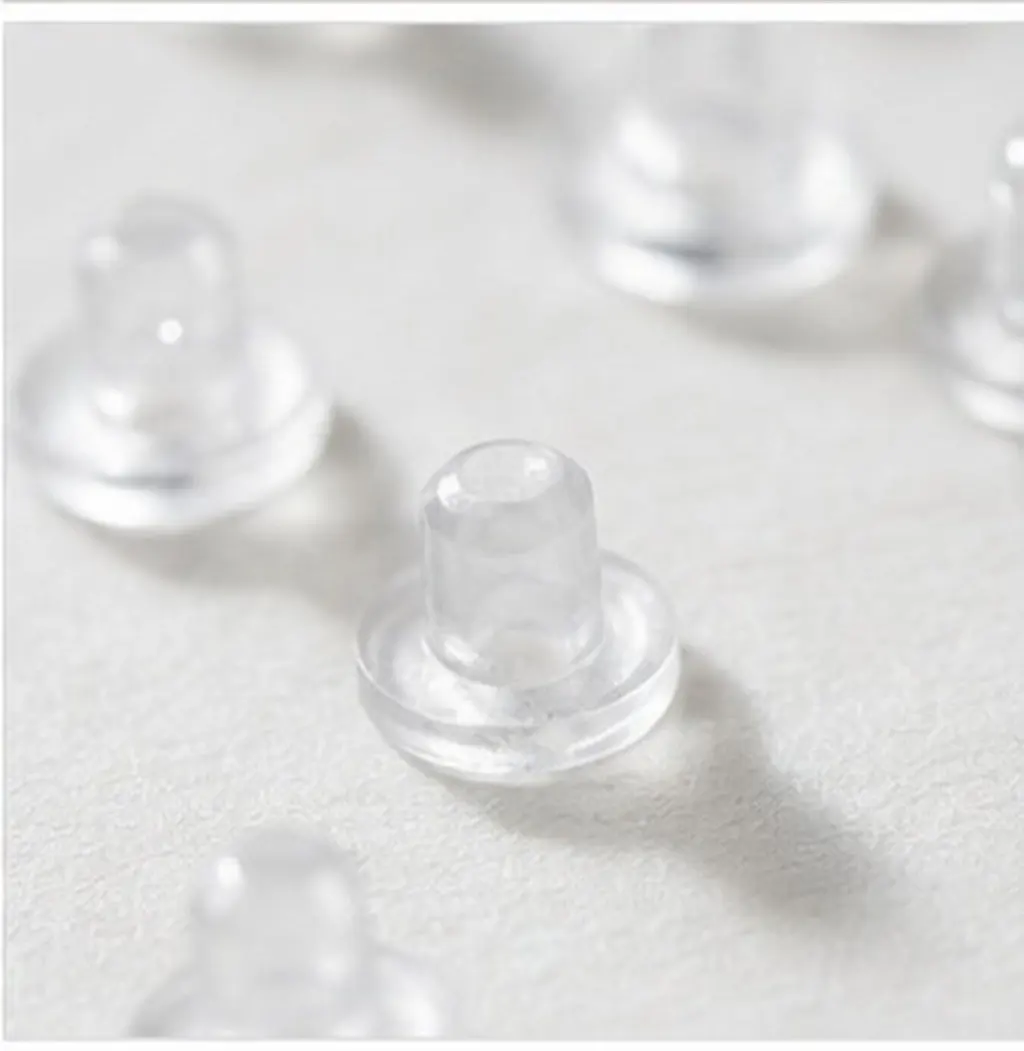 2 Bags Glasses Convex Gaskets Plastic Optical Repair Gasket Set Excellent Grip Anti-Loose Function for Lens Frame Screw Fixing
