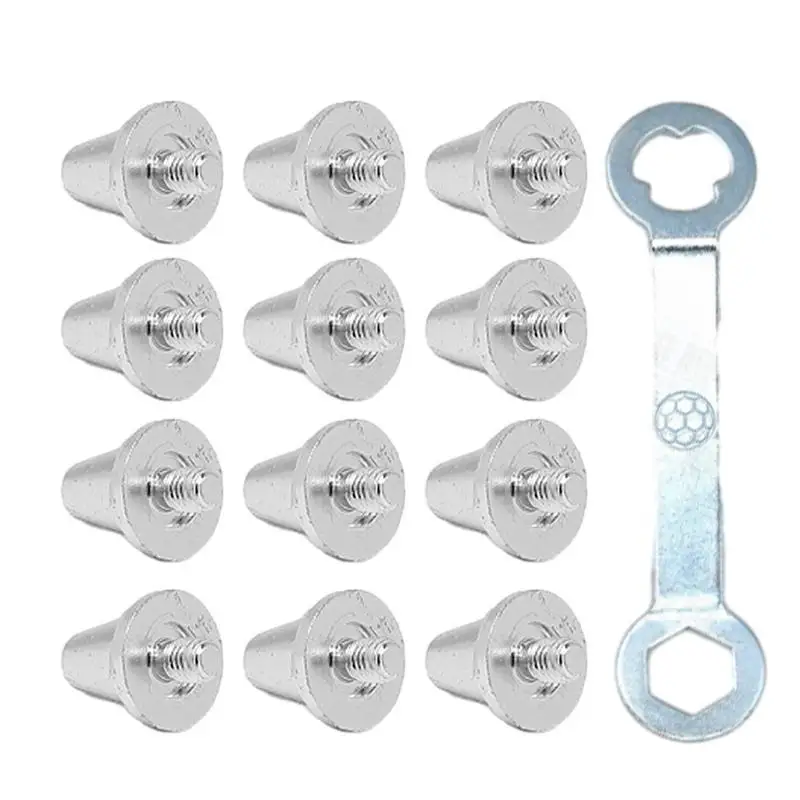 652f 12 pçs alumínio bota futebol spikes futebol parafuso prisioneiro substituição chuteiras futebol parafuso chuteiras