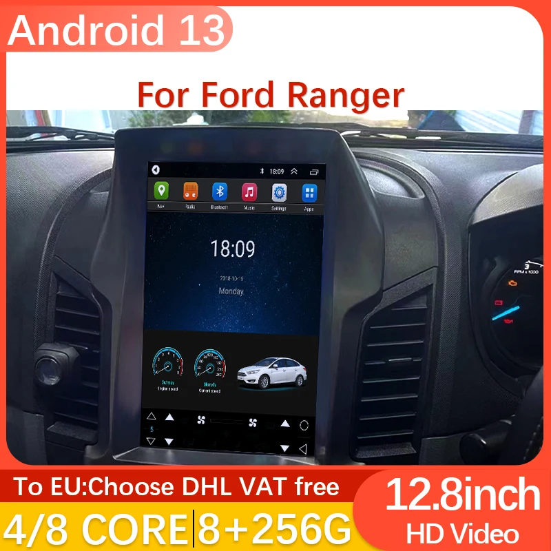 Factory price Android Navigation Radio Player Carplay Auto Car Multimedia Video Car Dvd Player For Ford ranger Auto Electronics