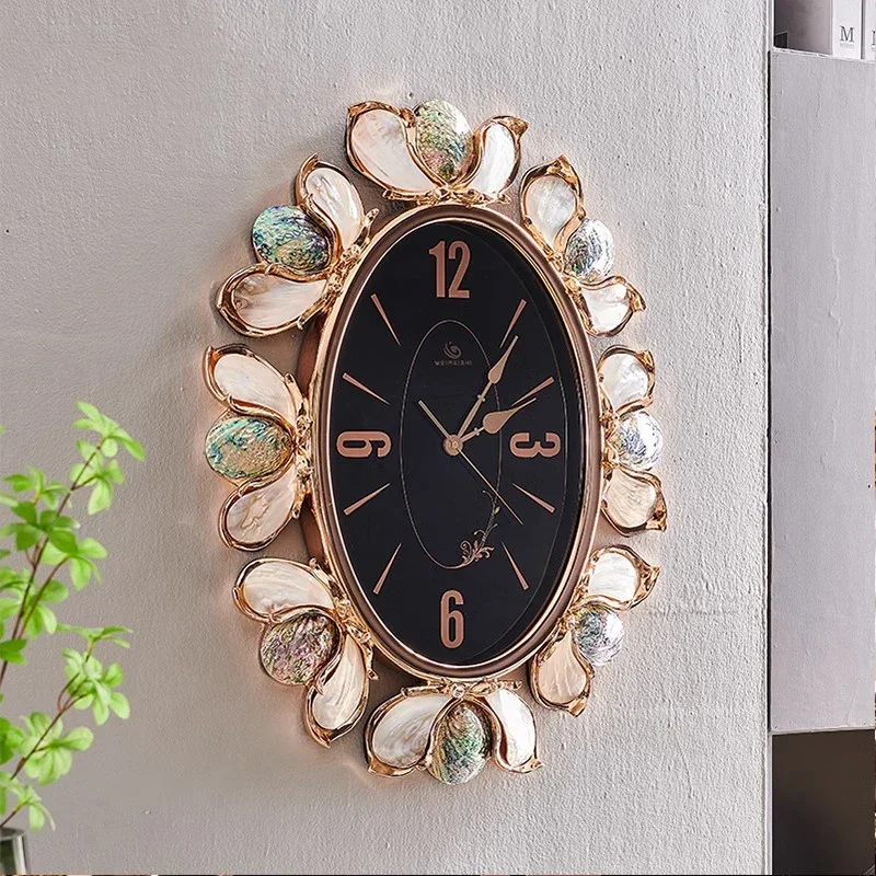 Luxury Modern Clock Wall Digital Fashion Nordic Xenomorph Wall Watch Bedrooms Design Orologio Da Parete Ornaments Home Decor