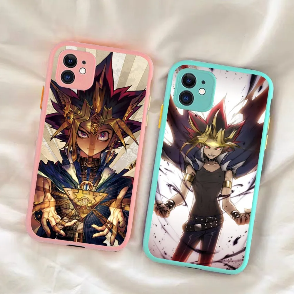 

Anime Yu Gi Oh Yugioh Phone Case for iPhone 14 11 12 13 Mini Pro Max 8 7 Plus X XR XS MAX Translucent Matte Cover