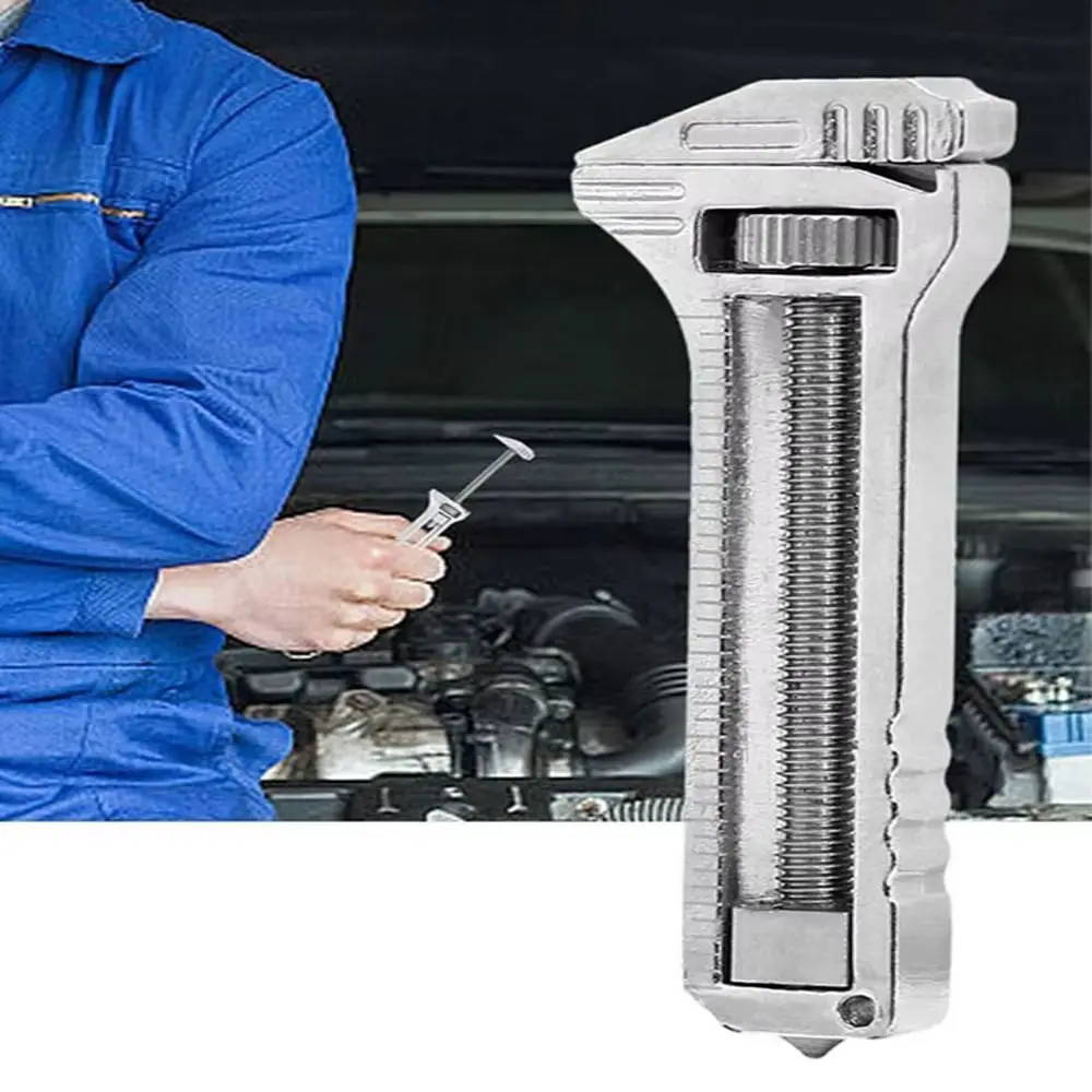 Chiavi multiple regolabili con apribottiglie Taglierina Strumento multifunzionale versatile Chiave dinamometrica portatile durevole