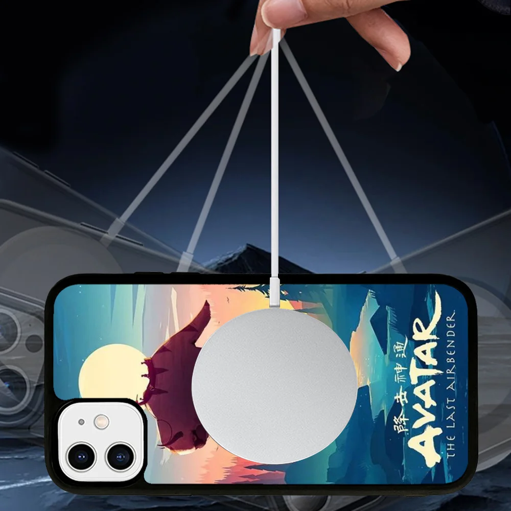 Avatar The Last Airbender Phone Case Magnetic Case For iPhone 16 14 13 12 11 15 Pro Max Plus For Magsafe Wireless Charge Cover