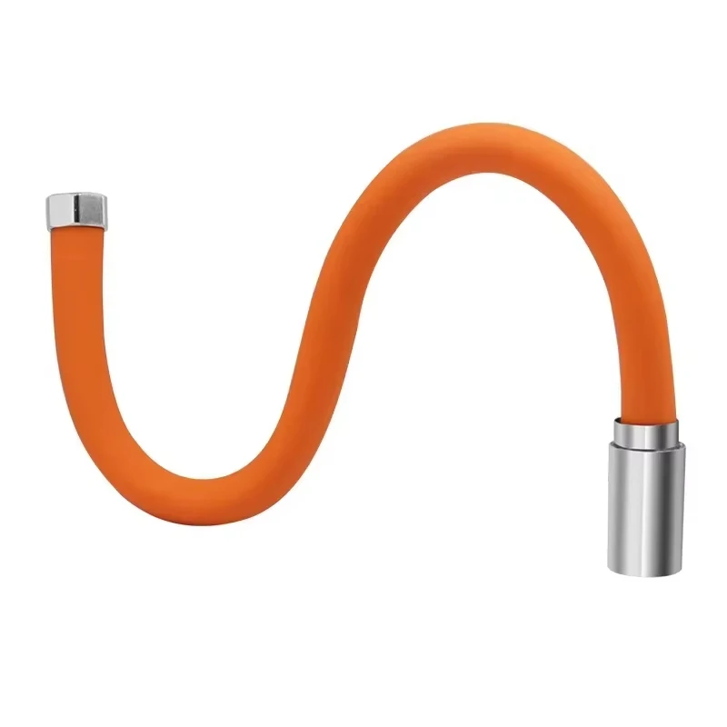 Kitchen Faucet Extension Extender Universal 360° Rotating Silicone Flexible Hose Water Tap Pipe Tube for Bathroom Wash Basin