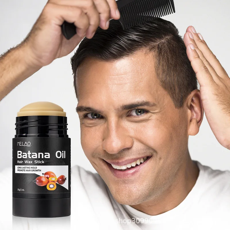 MELAO Solid Hair Wax Stick for Flyaways & Frizz - Matte Finish, Portable Grooming Stick with Argan Oil, Non-Greasy Hold