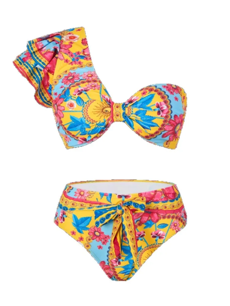 3 Piece Sets Swimwear And Panst Sexy Swimsuit Women Summer Bathing Suit Bikini Set Beach Cover Up Swimming Suit Купальник