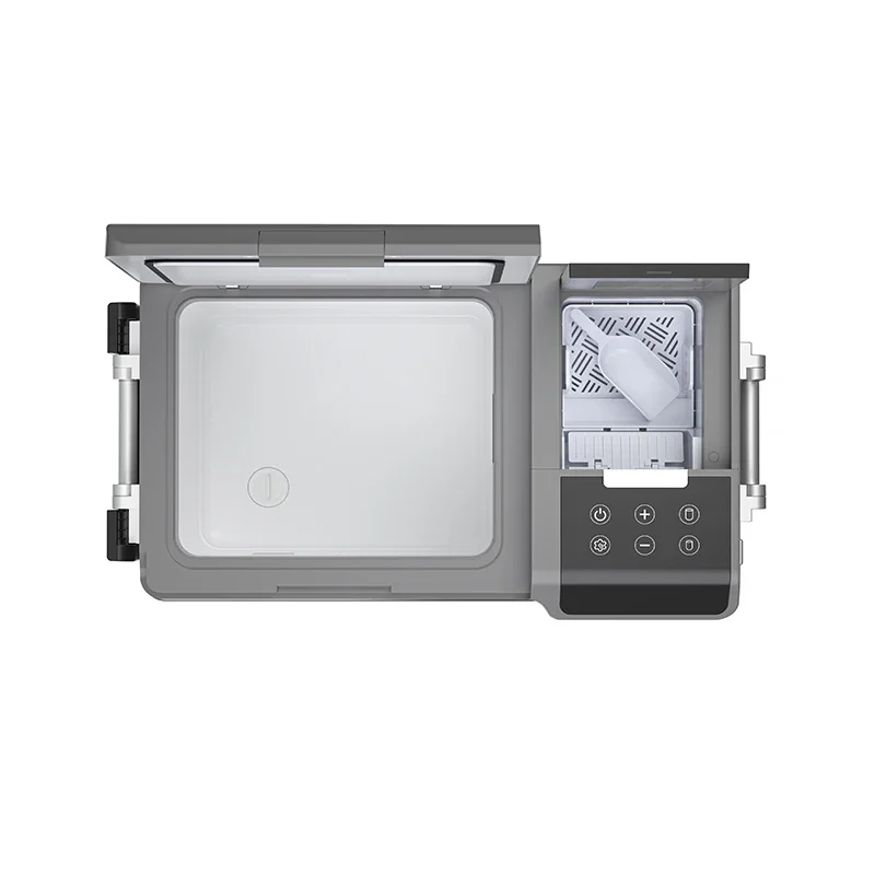 New Design Camping Travel Compressor Ice Maker Car Fridge  DC 12/24V and  AC 220V/240V Car Refrigerator Freezer