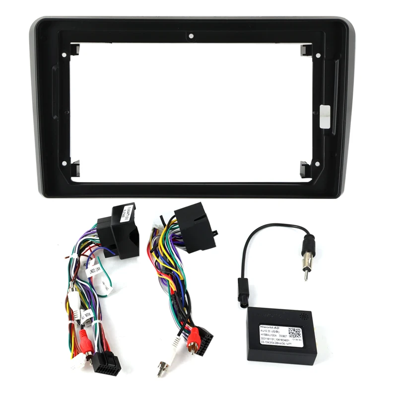 9Inch Autoradio Stereo Fascia Panel Adapter Frame Voor Audi A 3 8P 2003-2012 Android Audio Scherm Cover Trim Canbus Decoder Box