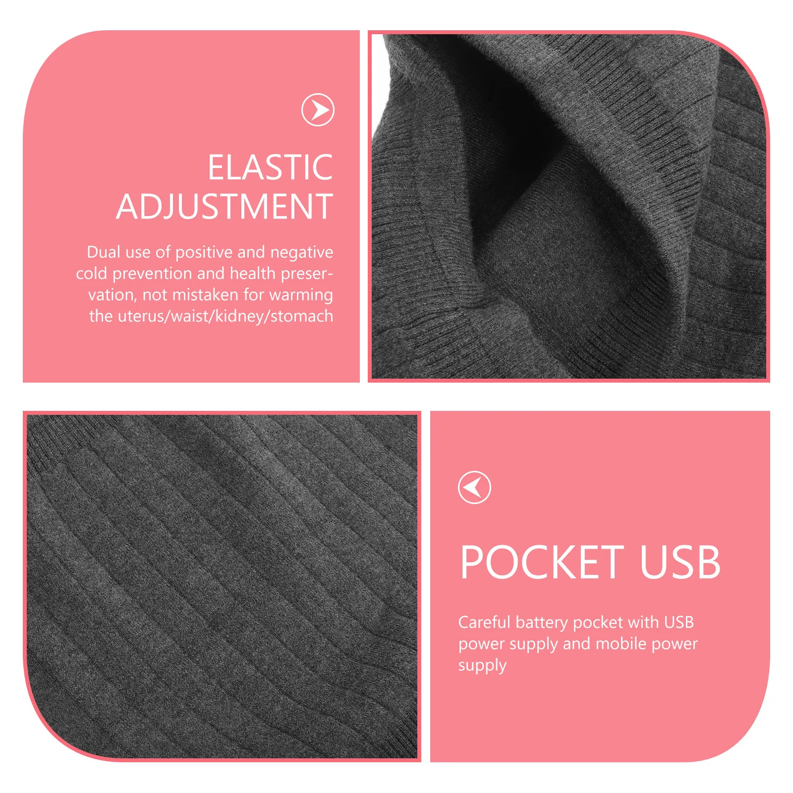 Thickened Waist Warmer Belt for Women and Men – Stomach & Belly Warming Support in Cold Weather