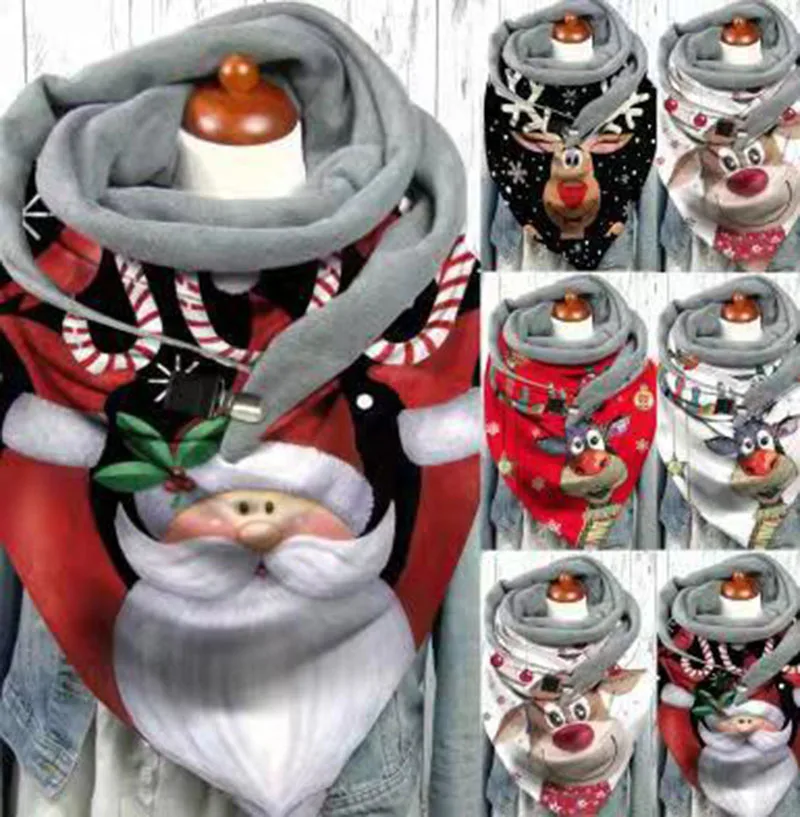 Christmas  Bandana Outdoor Cycling Motorcycle Face Head Wrap Multifunctional Seamless Magic Scarf Christmas Buffe