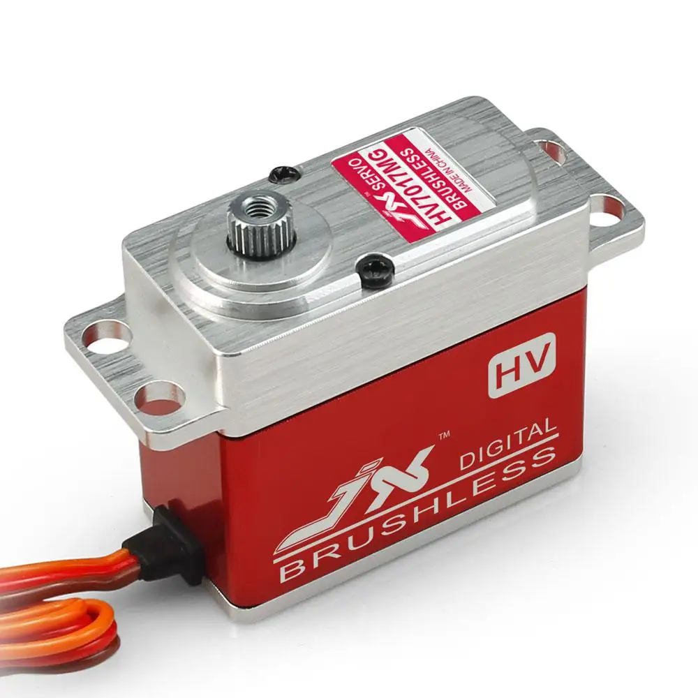 

BLS-HV7017MG 17 кг, высокоточная металлическая шестерня, полная алюминиевая оболочка с ЧПУ, высоковольтный бесщеточный цифровой стандартный сервопривод