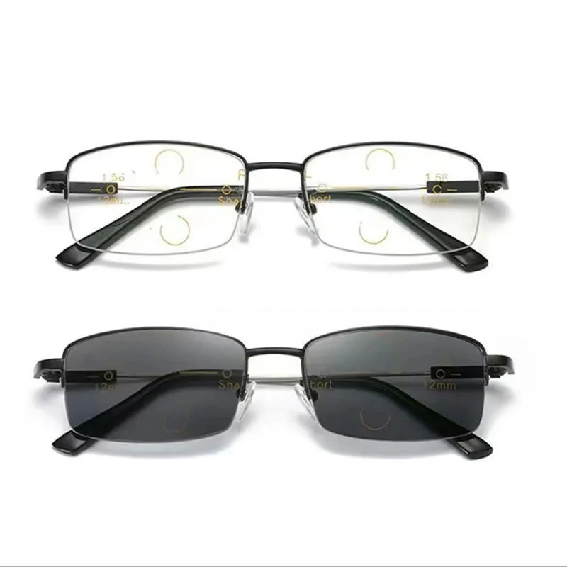 

Color-changing and far-near dual-purpose reading glasses progressive multi-focus anti-blue light reading glasses
