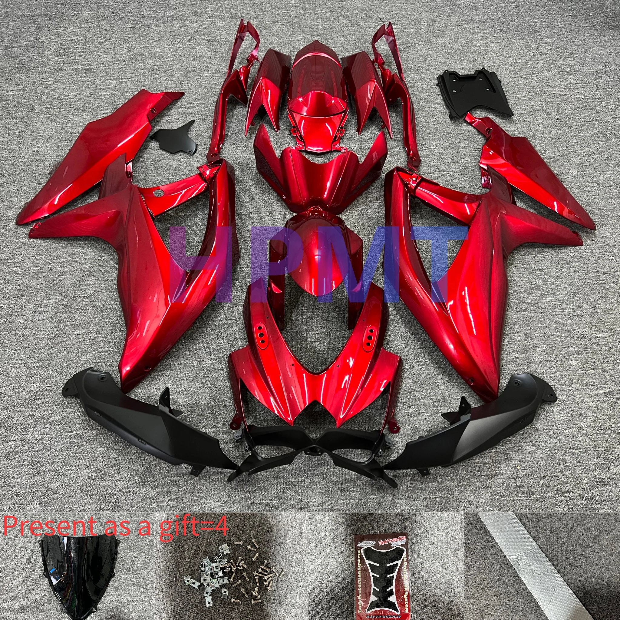 

New ABS Fairings Kit Fit For Suzuki GSX-R600 750 K8 2008-2010 GSXR600-750 2008 2009 2010 bodywork full fairing