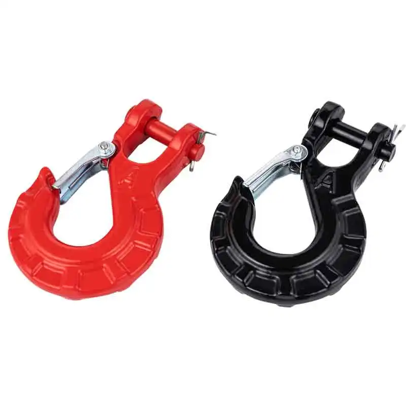 ونش عالي الأداء 4x4 بسعة 13500 رطل 26 متر حبل اصطناعي 12 فولت محرك تيار مستمر بناء فولاذي للمركبات على الطرق الوعرة