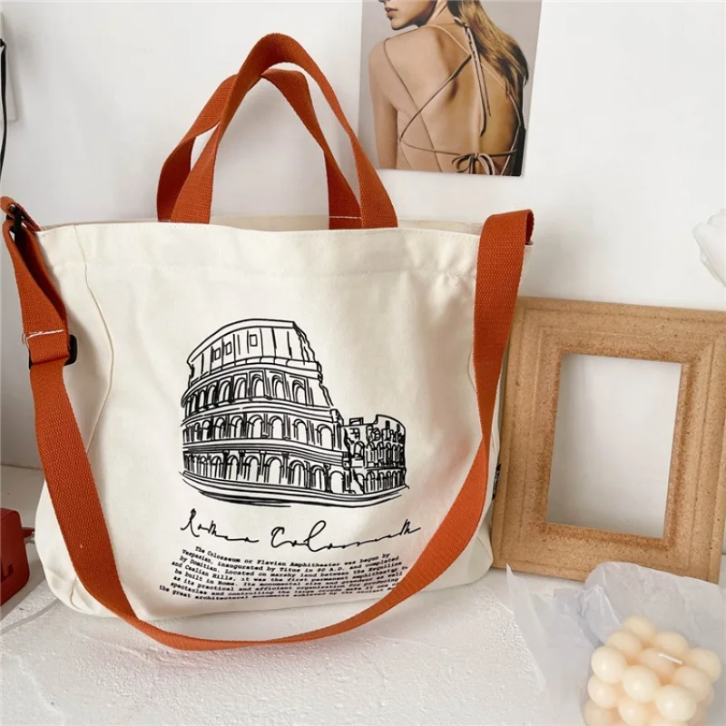 custom.Chuanghua Top Quality Big Canvas Tote Bag Cotton Shopping Bag Beach Tote Bag With Custom Printed