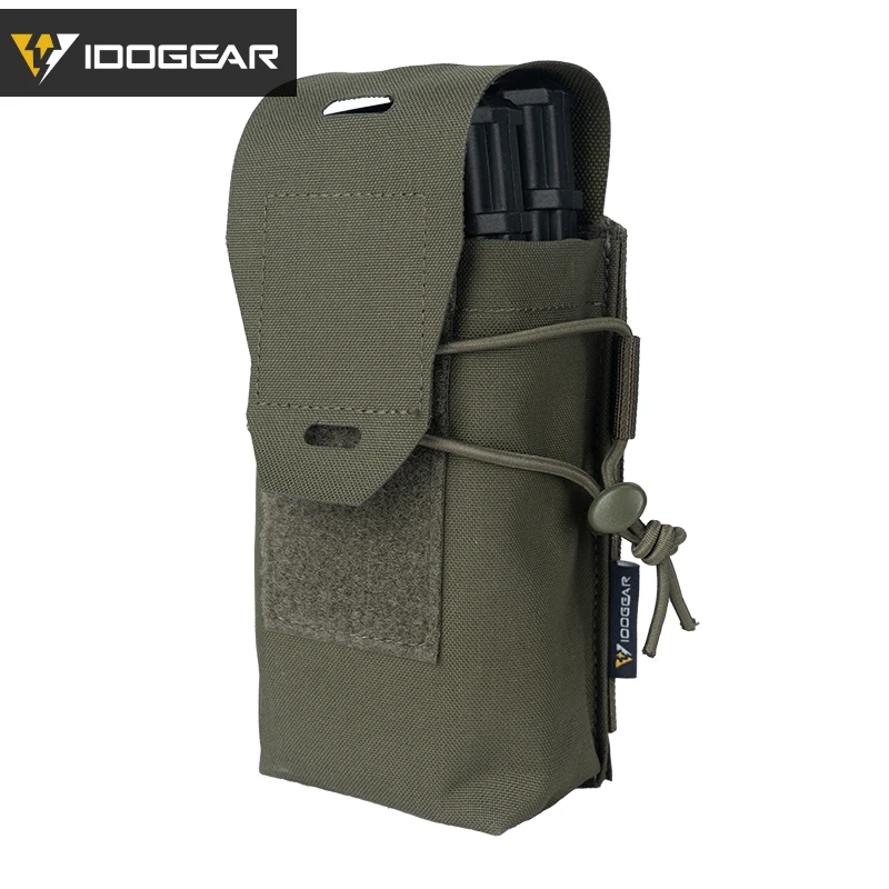 IDOGEAR Tactical Double 5.56 Mag Pouch MOLLE Magazine Pouch Mag Carrier Hunting 3594