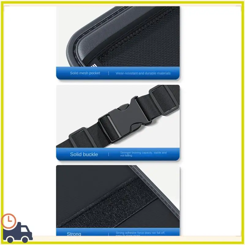 

Professional Car Trunk Leather Storage Bag Set Foldable Car Seat Back Tools Organizer Multifunctional UV Storage Suv Seat Organi