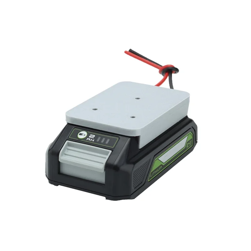 Imagem -03 - para Greenworks 24v Adaptador de Bateria de Íon-lítio para Rodas Elétricas Robóticas Faça Você Mesmo 14awg Fios Bateria Não Incluída