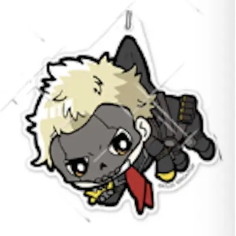 Amamiya Ren Ryuji Sakamoto Morgana Akechi Goro Anime Pendant Acrylic Keyring Car Backpack Key Holder Accessories Gift