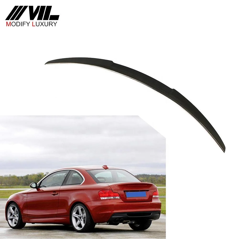 

Suitable for Series 1 E82 carbon fiber rear spoiler wings Suitable for automobiles, Suitable for the BMW E82 coupe 2-door 2007-2