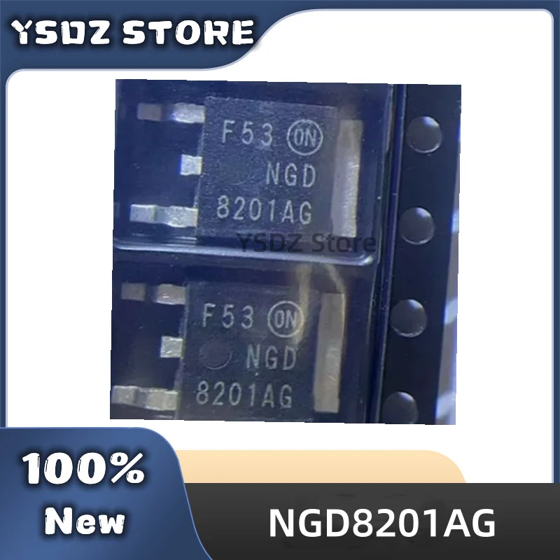 10-100PCS/LOT NGD8201AG NGD8201-AG 8201AG 8201 TO252 TO-252 Automotive computer ignition coil transistor in stock Fast Shipping