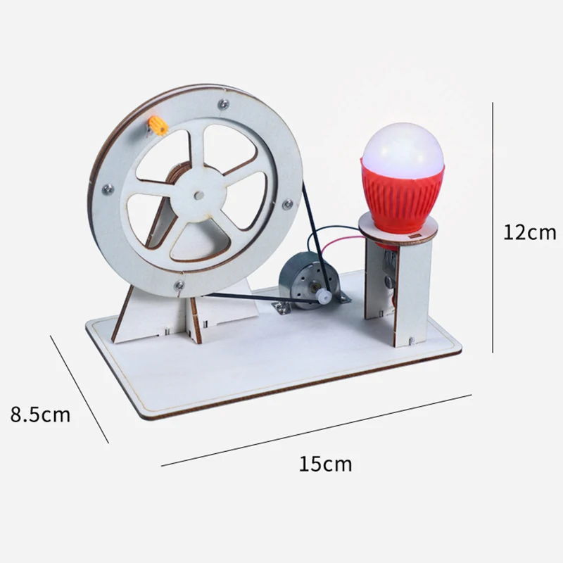 Children's DIY Toys Hand-Cranked Generator Material Handmade ScienceTechnology To Make DIY Motor Scientific Experimental Suit