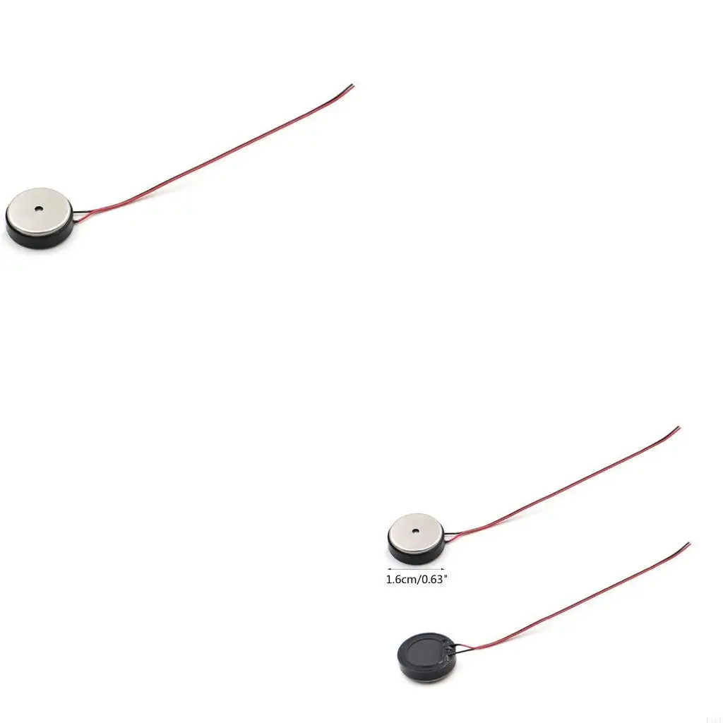 F1CF 10x Mini Speaker 16mm 8Ohm 1W Bass Multimedia Portable Speaker Loudspeaker