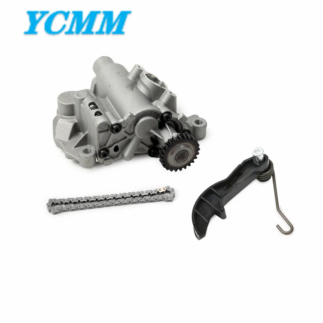 Oil Pump Chain Tensioner Kit EA888 MK3 2.0T 24-Teeth For AUDI A3 A4 A5 A6 Q3 Q5 TT SEAT SKODA VW CC Golf Jetta Passat Tiguan