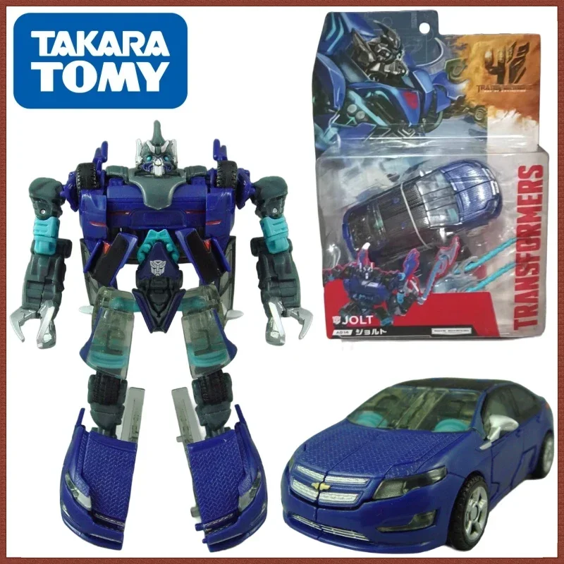 

In Stock Takara Tomy Transformers Movie 4 AOE AD Series AD-14 D-level Shake Action Figures Robot Collectible Figures