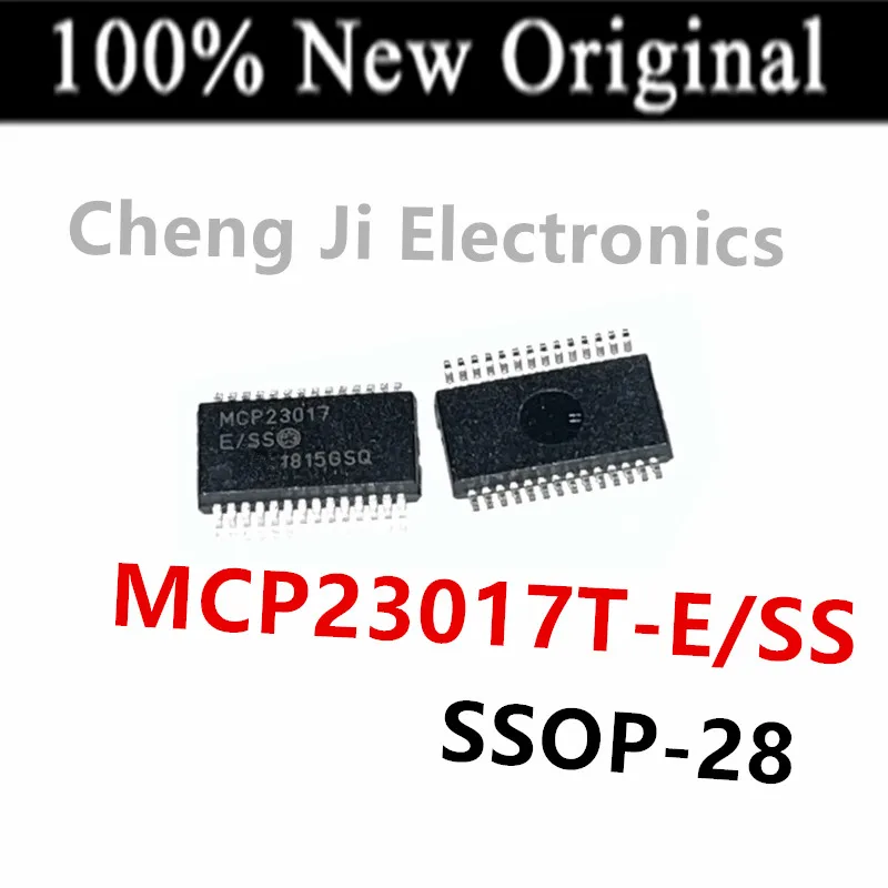 10PCS/Lot  MCP23017-E/SS 、MCP23017T-E/ML   23017E/ML 、MCP23017-E/SO  New I/O Expander with Serial Interface chip   MCP23017T