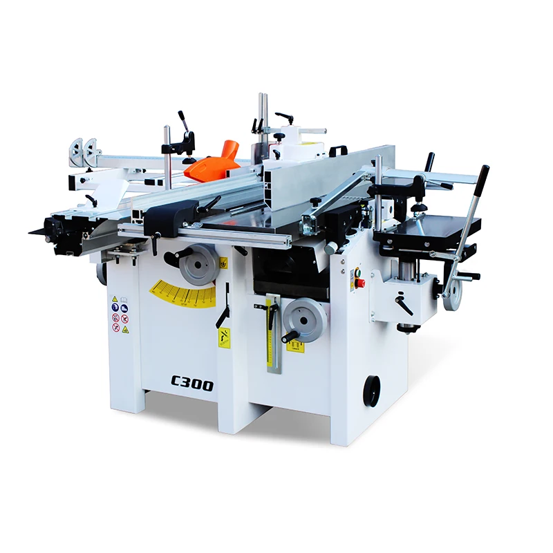 

C300 Functions Fully Automatic Woodworking Combined Machine 5 Operations Woodworking Planer&Saw Carpentry Jointer