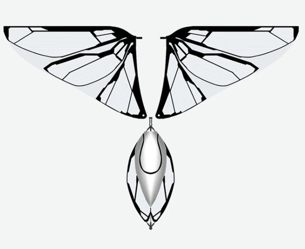 الفرنسية MetaFly بيونيك ذكي تحلق الحشرات الكهربائية التحكم عن بعد لعبة صغيرة بدون طيار مركبة جوية الحيوانات الأليفة RC ألعاب حيوانات
