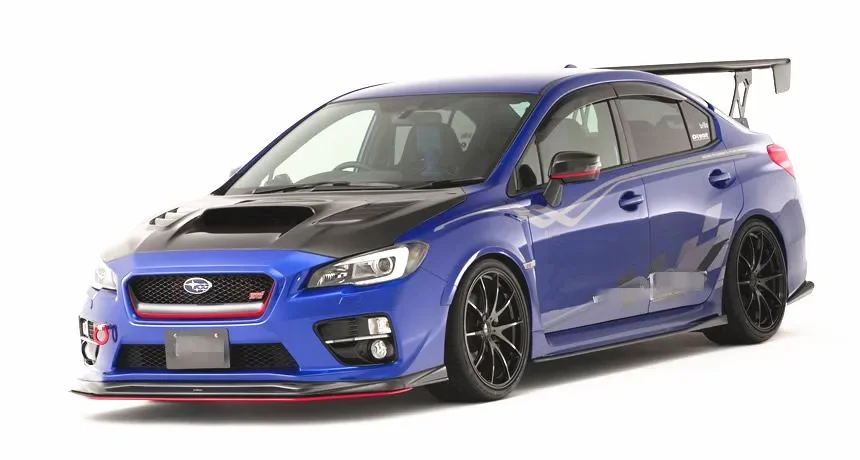 2015-18 WRX STI-P VAB Side Skirts VA style carbon fiber side skirts for SUBARU WRX STI