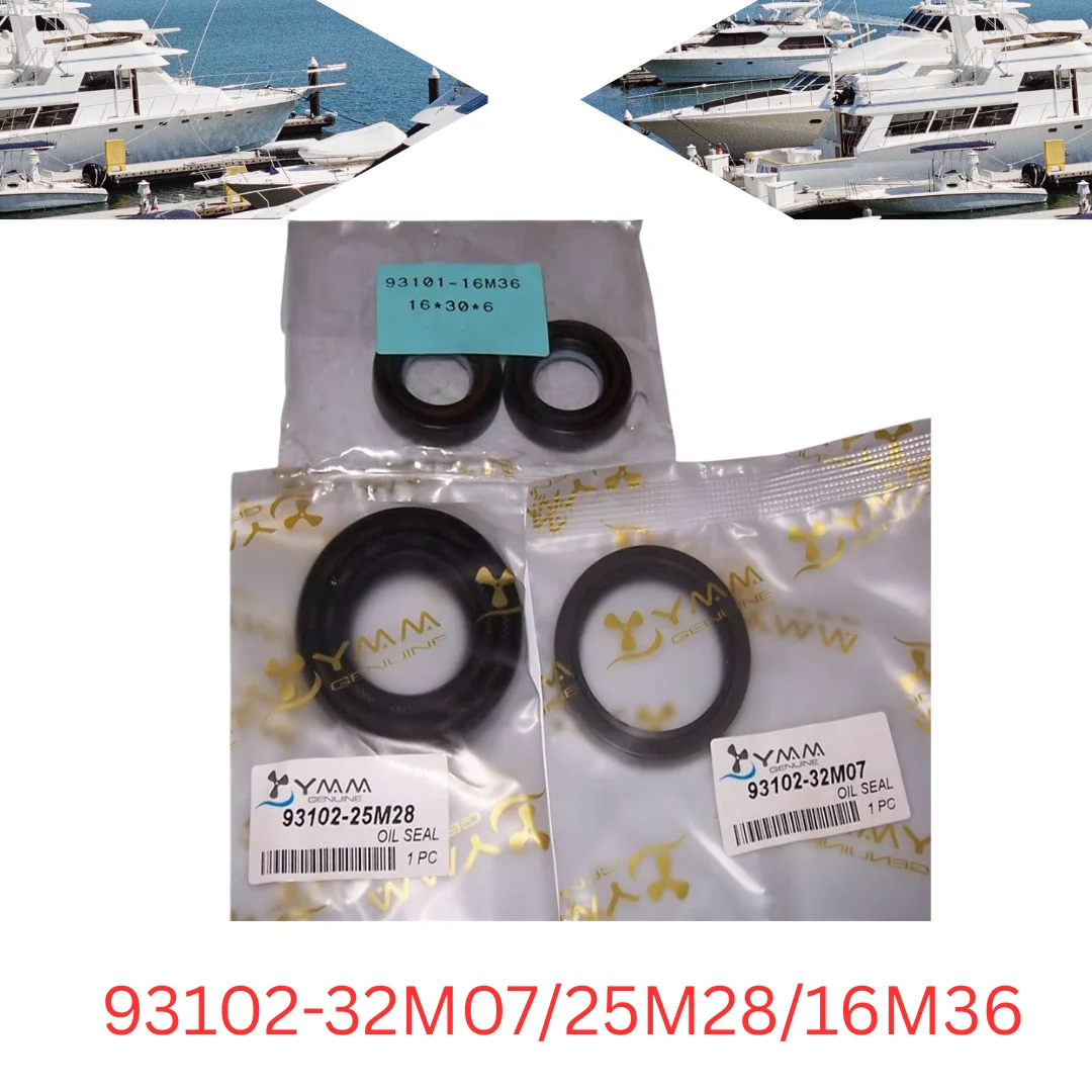 

Комплект сальников для 2-тактного подвесного мотора Yamaha мощностью 30 л.с. — номер детали. 93102-32M07/25M28/16M36