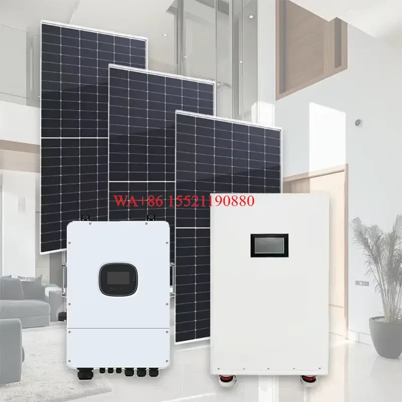 WMWMNU for Hybrid MPPT Inverter Off Grid Solar Kit Single Phase 12KW Home Use Lithium Ion High Conversion Rate Complete Solar