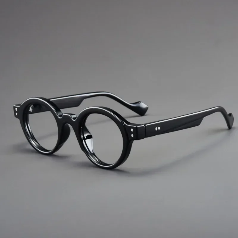 Lunettes de presbytie rétro pour hommes et femmes, en résine, degré de presbytie, verre, petit cadre rond, visage Hawksbill, tortue, lunettes de lecture