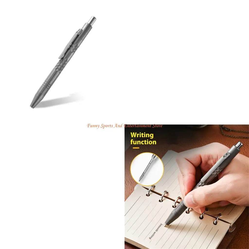 C4DE Business Office Pen with Quickly Press Portables Business Writing Pen for Reliability Writing and Security