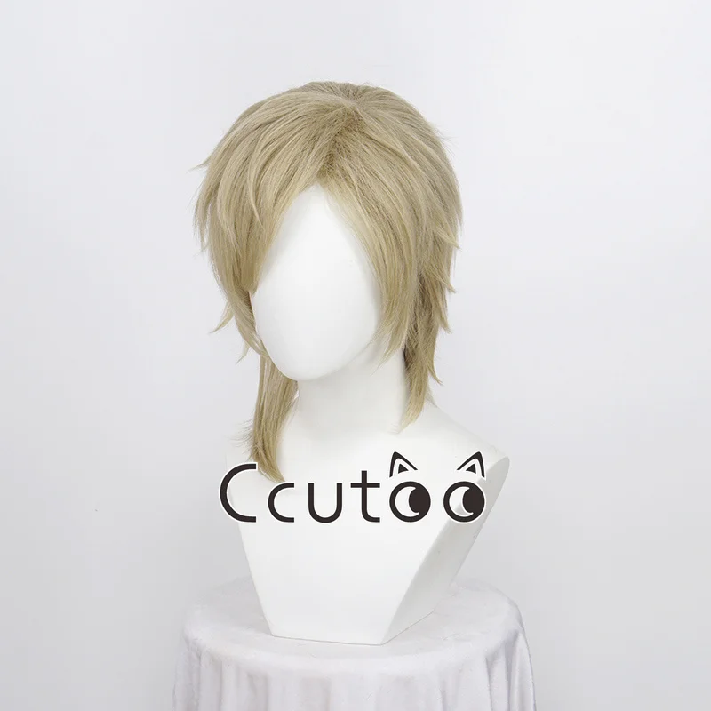 Anime Yarichin Koushirou Itome Cosplay Wig Halloween Role Play Synthetic Hair + Wig Cap