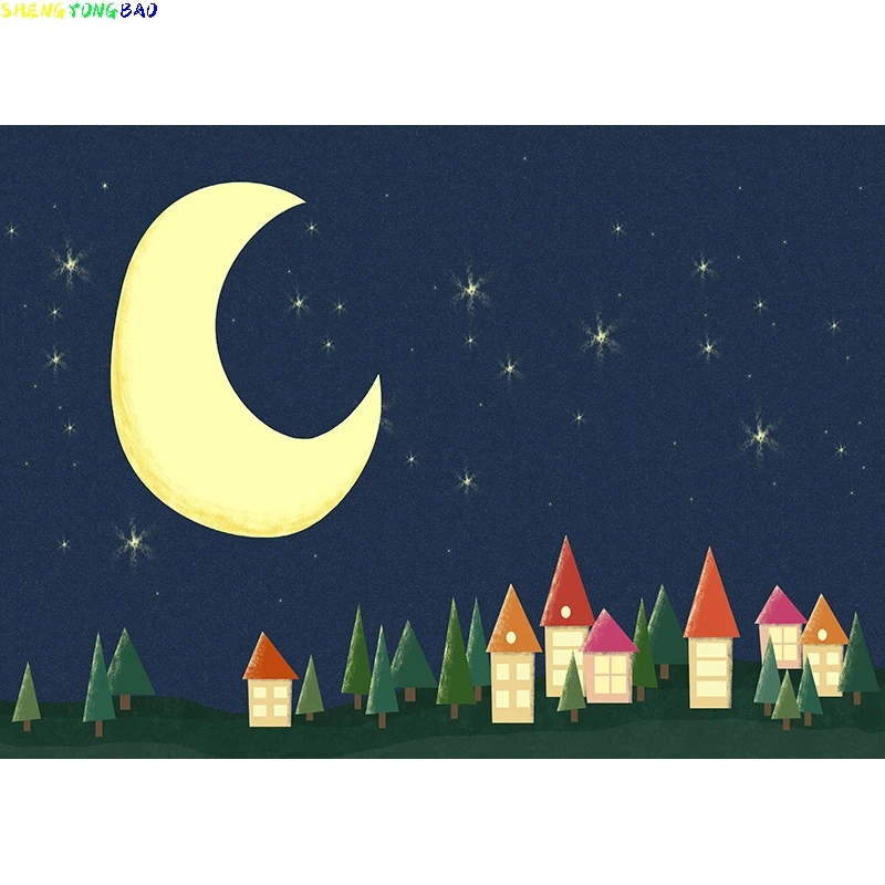 Children Birthday Fairy Tale Photography Backdrops Newborn Baby Portrait Photo Background Studio Photocalls Props  21817 THYL-01