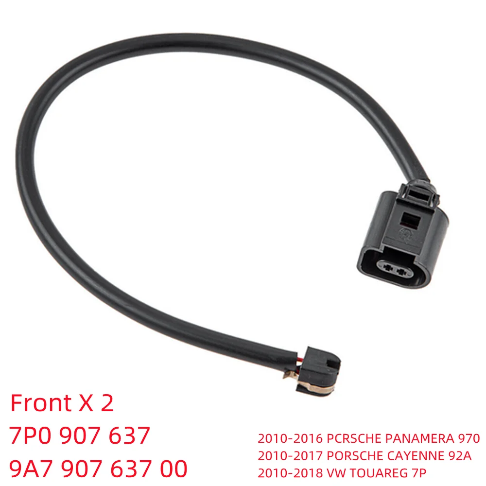 Sistemi frenanti anteriori posteriori allarme sensore usura freno per AUDI Q7 A6 C7 A7 Q5 A4 B5 RS4 per PCRSCHE CAYENNE PANAMERA per VW TOUAREG