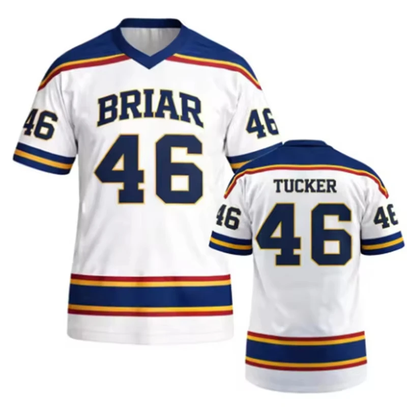 Off Campus Briar Jersey T-shirt Off Campus Hockey Jersey Graham T-shirt for Man Graham Logan Di Laurentis Tucker Merch Shirt