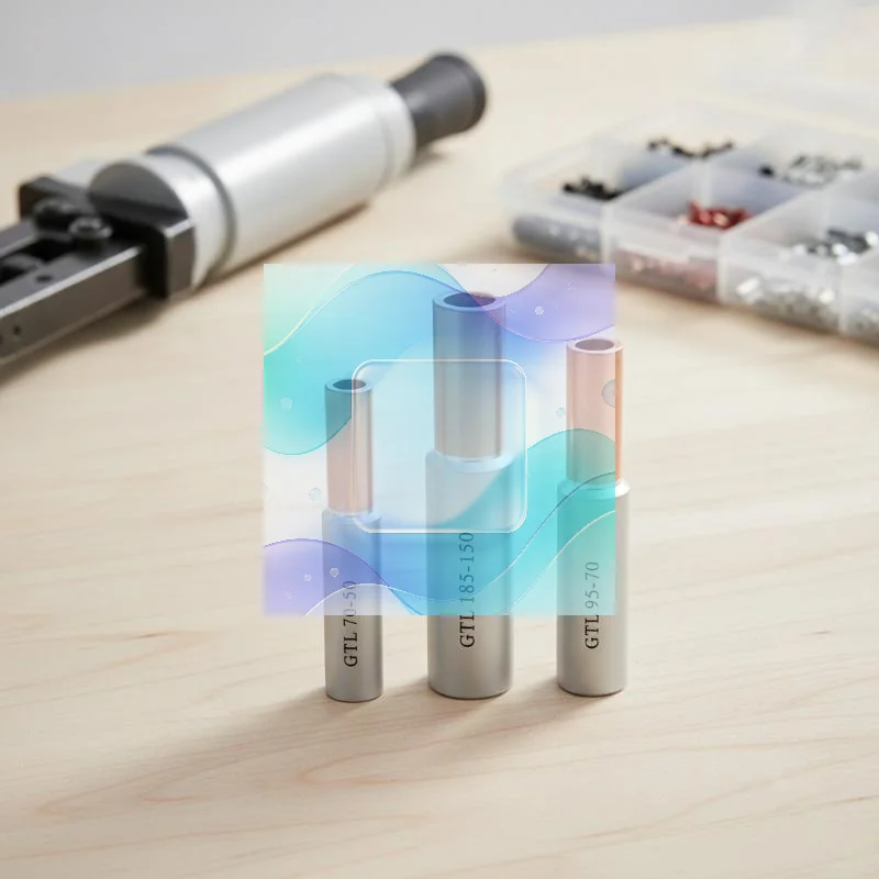Bimetallic CU-AL Crimp Terminal GTL Series Compression Copper Aluminum Tube for Commercial Electrical Installation Works