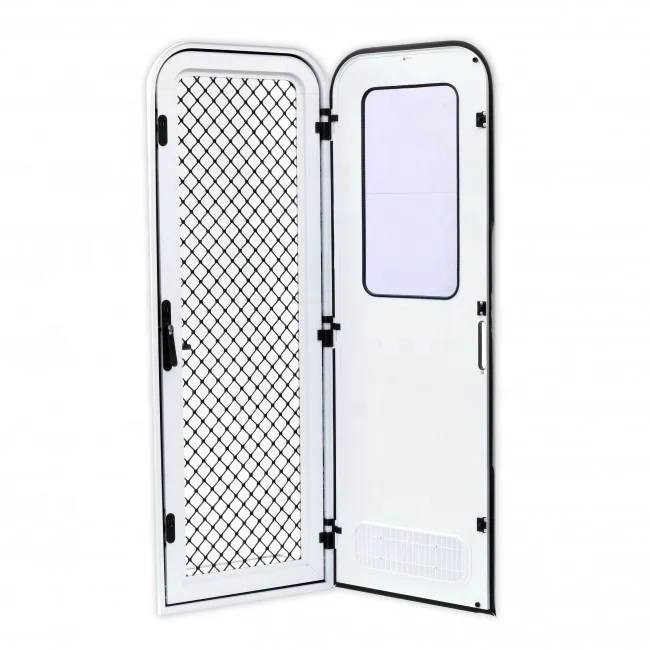 

Luxury Rv Caravan Motorhome Entry Adjustable Screen Door Standard Grille - Aluminum Door Frame Extrusion