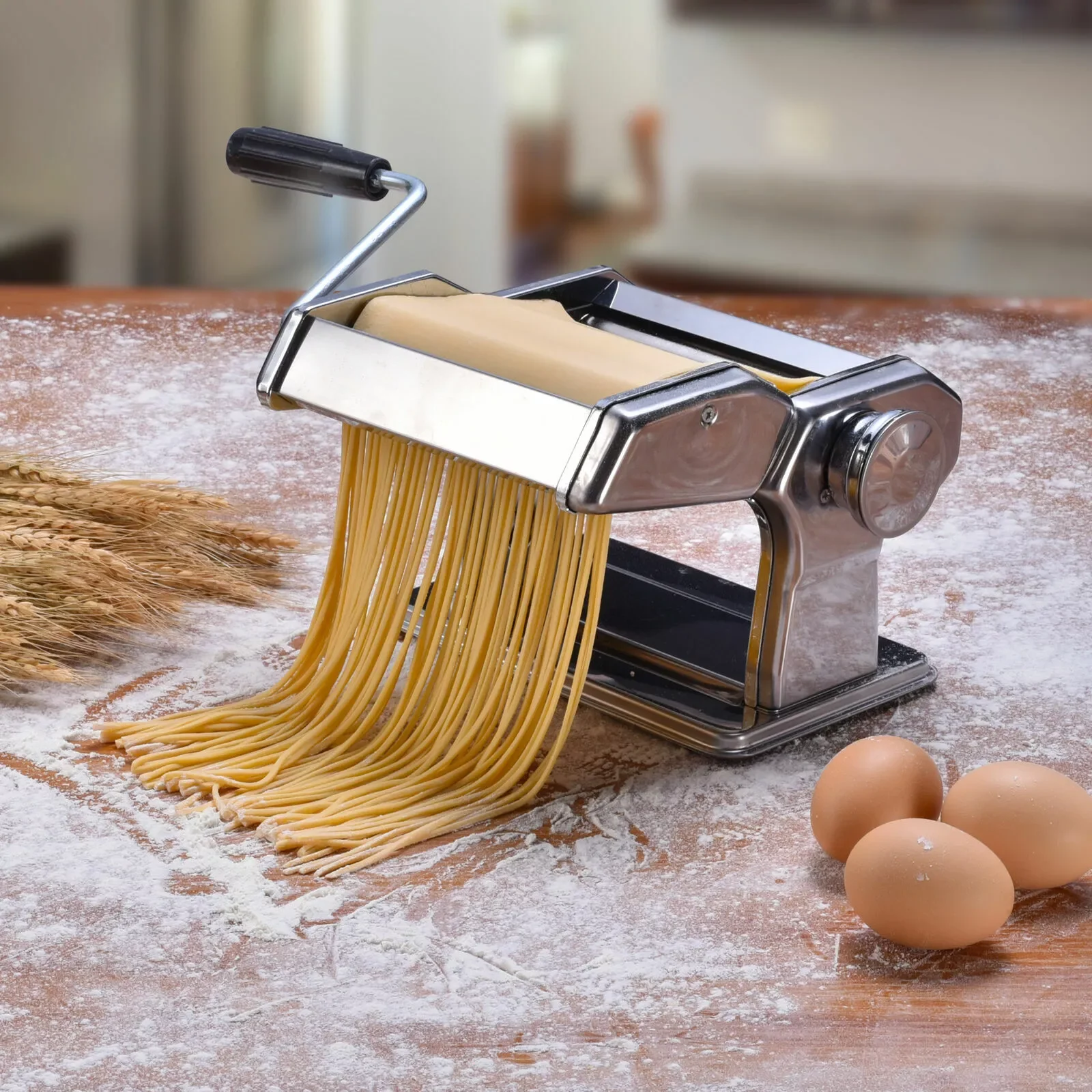 Stainless Steel Fresh Pasta Maker Roller Machine 3