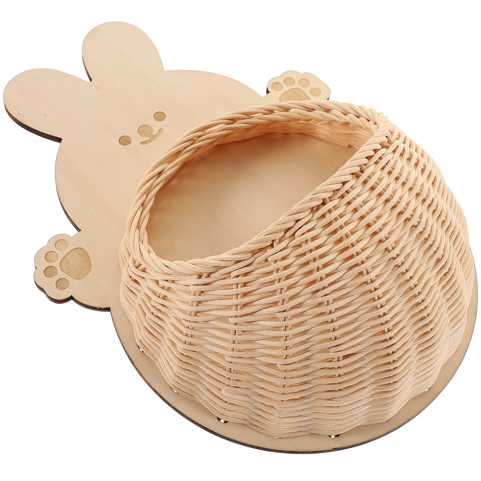 

Wall Mount Basket H made Rattan Storage Baskets Hanging Woven Rope Basket Fruits Vegetable Kitchen Plant Hanger Decor