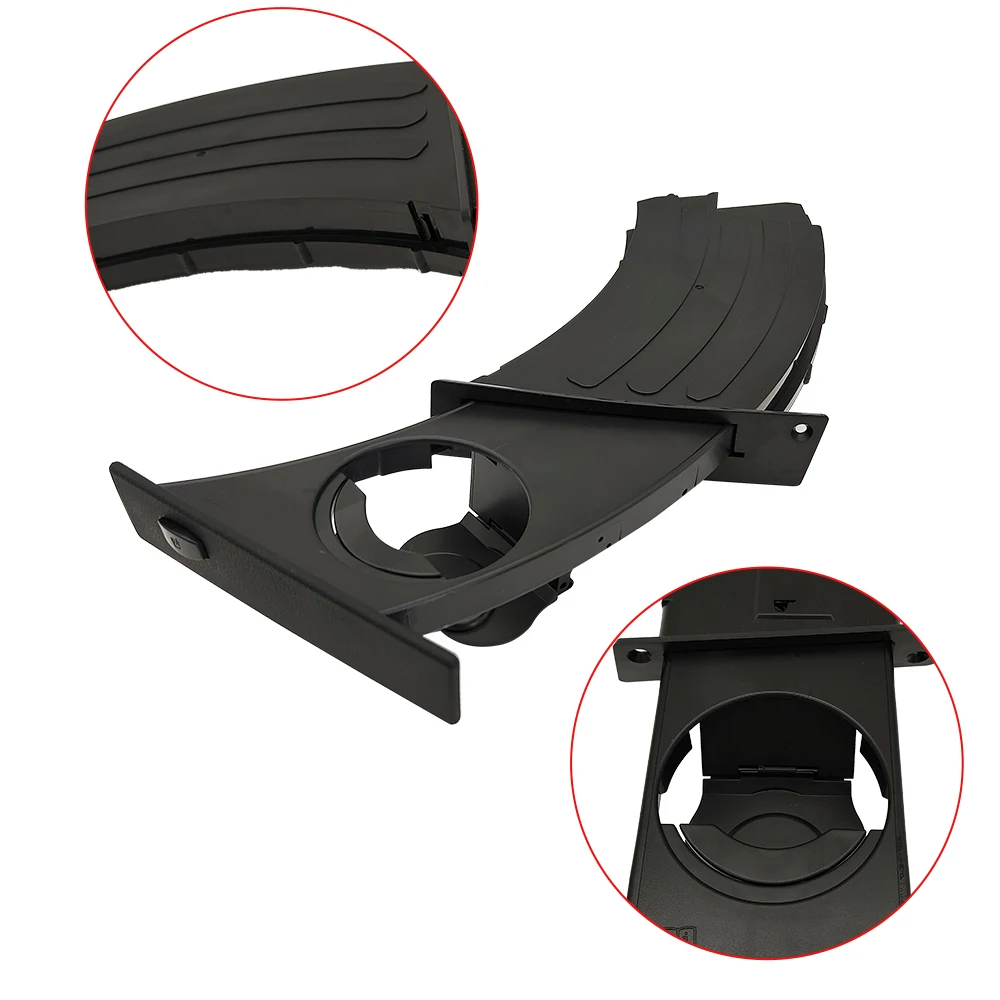 For BMW E60 E61 Centre Console Insert Cup Holder Replacement For BMW 5 Series 520 525 530 535 51459125626 51459125622 2002-2010