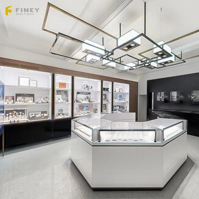 

Customize.China Factory Direct-Selling Price Glass Jewelry Display Table Furniture Shop Decoration