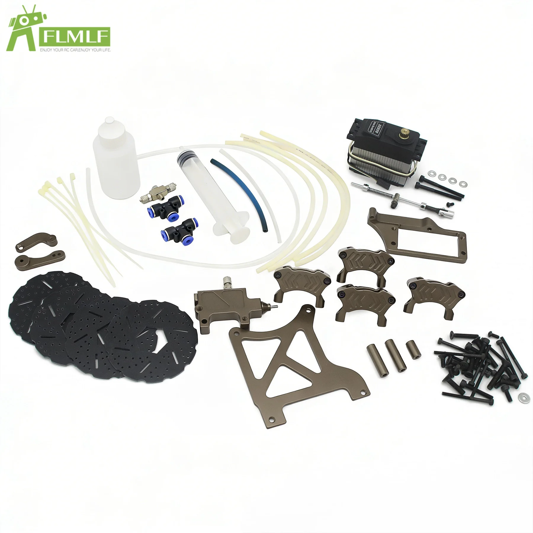 Kit freno idraulico a 4 ruote per 1/5 HPI Baja 5b Ss Rovan